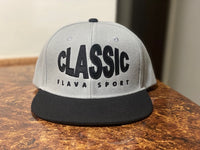 ClassicFlava Sport 2-tone Snapback Cap Light Grey/Black